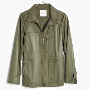 Madewell Fleet Chore Coat Barn Coat Utility Jacket, Desert Olive Color,  Sz M